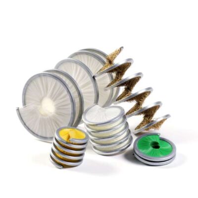 spazzole strip a spirale inversa
